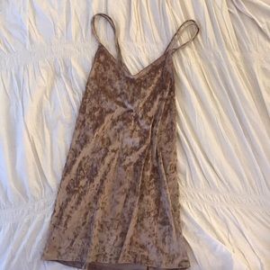 LULUS Blush Velvet Dress!💗